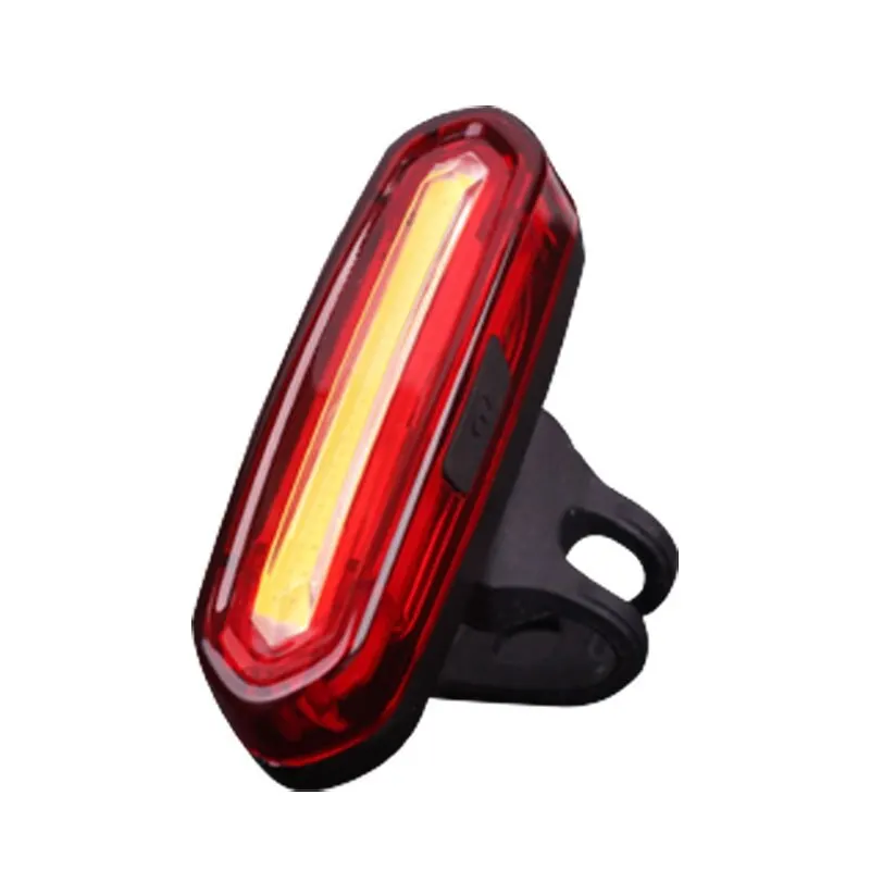 Luz trasera para bicicleta MTB, luz roja, luz trasera para bicicleta, luz LED recargable por USB, luz de advertencia para bicicleta de montaña, lámpara para bicicleta