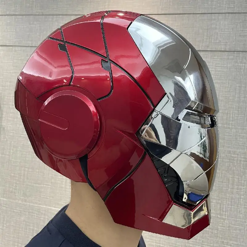 2022 Новинка 1:1 электрический шлем Marvel Железный человек Mk5 для косплея