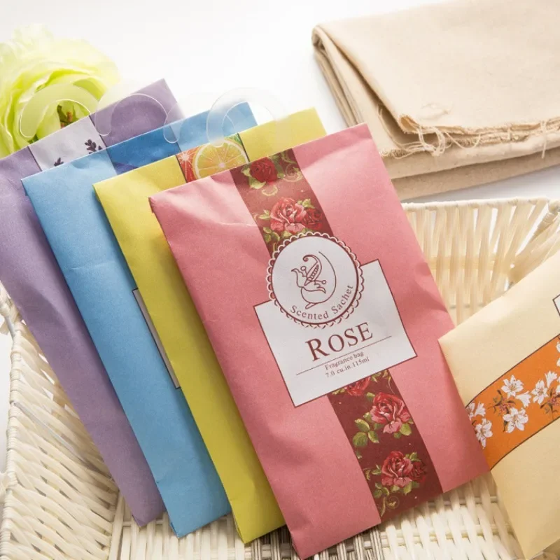 Natural Sachet Aromatherapy Bag Hanging Fragrant Sachet For Wardrobe Closet Car Fragrance Air Freshening Home Supplies