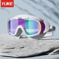 Lunettes de natation imperméables et Anti-buée, haute définition, professionnelles, à grand cadre, pour plongée, équipement de natation 5