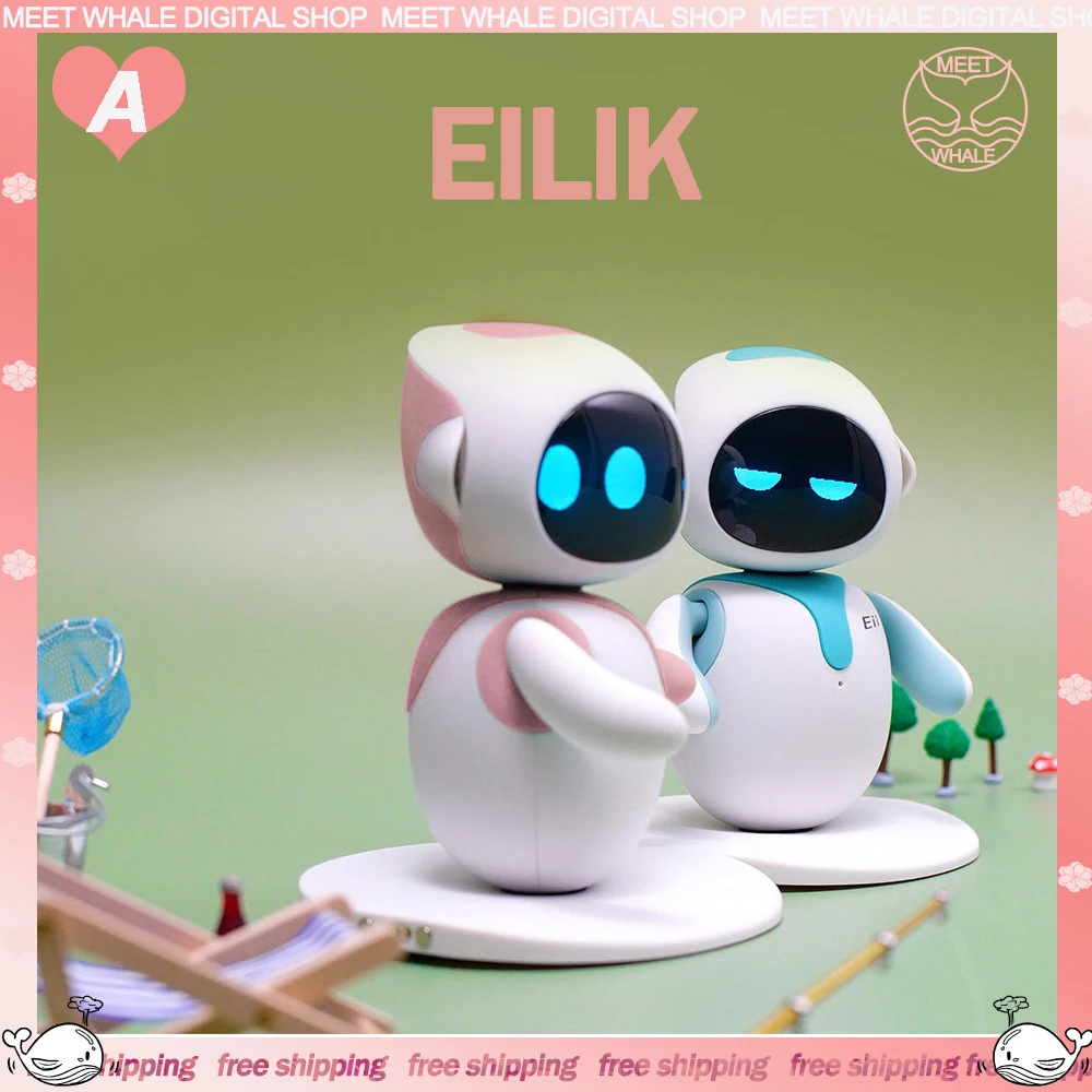 Eilik Robot de interacción emocional, compañero inteligente para mascotas, estudio creativo electrónico, compañero de escritorio, juguetes de navidad, regalos, nuevo
