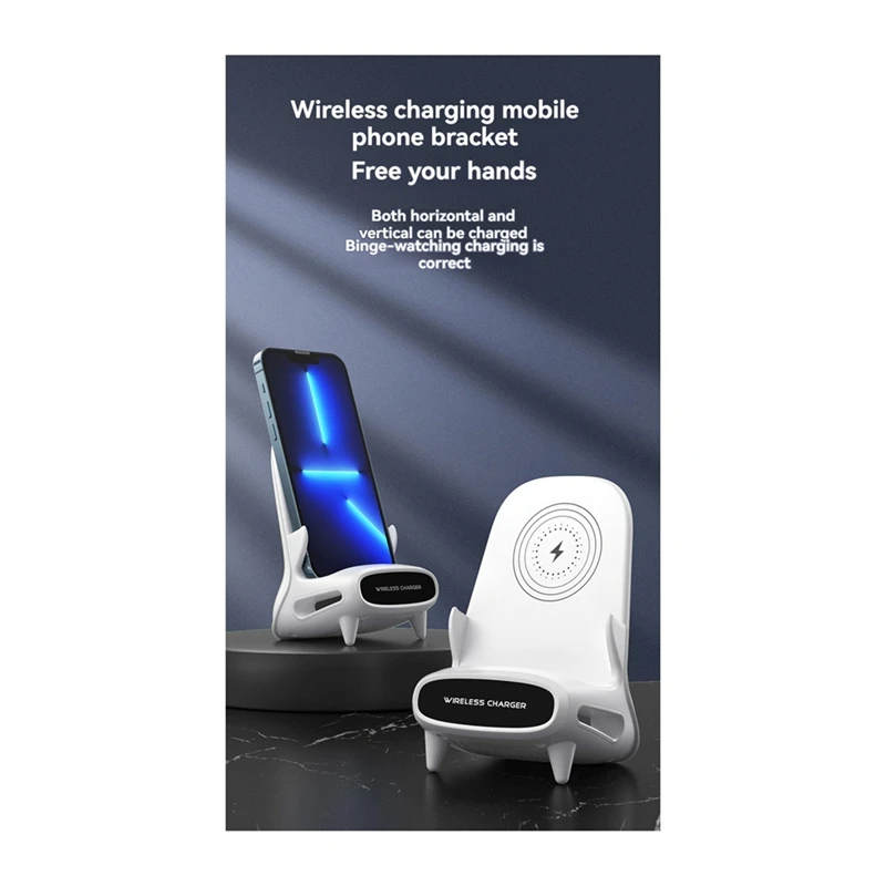 Wireless Charger Mini Chair Phone Holder 2