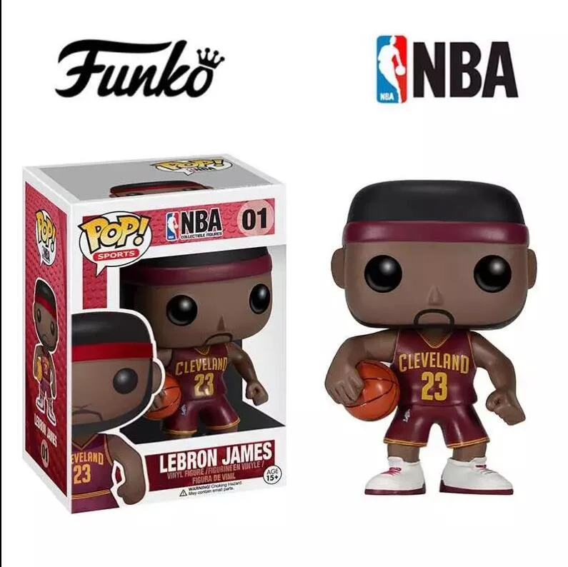 FUNKO POP Basketball Star Black Mamba Kobe BRYANT # 11-Actionfigur zum Sammeln, Modellspielzeug für Fans – Detail 2
