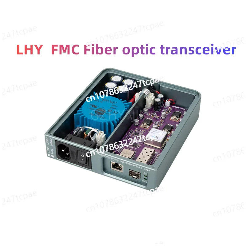 

LHY Новый FMC аудио HIFI лихорадка Ethernet сетевой очиститель волоконно-оптический трансивер OCXO постоянная температура Кристальный осциллятор