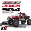 CROSSRC DEMON SG4 4WD 4X4 KIT Hard Shell 1/10 RC Electric Remote Control Model Car Crawler Adult Children's Toys 1