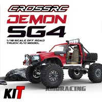CROSSRC DEMON SG4 4WD 4X4 KIT Hard Shell 1/10 RC Electric Remote Control Model Car Crawler Adult Children's Toys 1