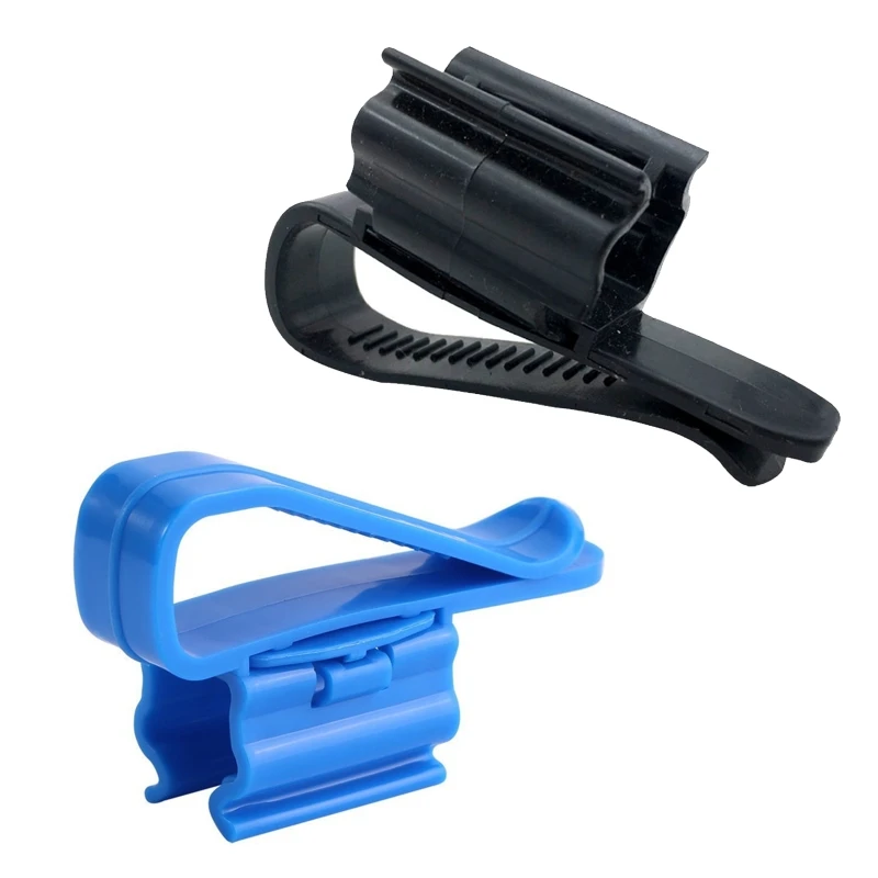 Tank Hose Holders Durable Water Pipe Tube Clamp Plastic Clip Adjustable Aquarium Accessories Hoses Holder Clips 2pcs aquarium clip holders aquarium hose holder aquarium clip holder
