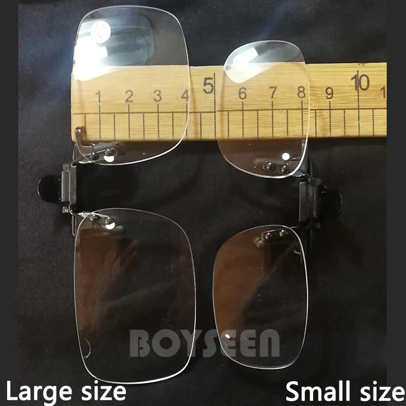 BOYSEEN Lesebrille mit Clip +0,5~+3,5 mit Etui, Brillenzubehör für Kurzsichtigkeit, zum Lesen und für Bifokalbrillen – Detail 7