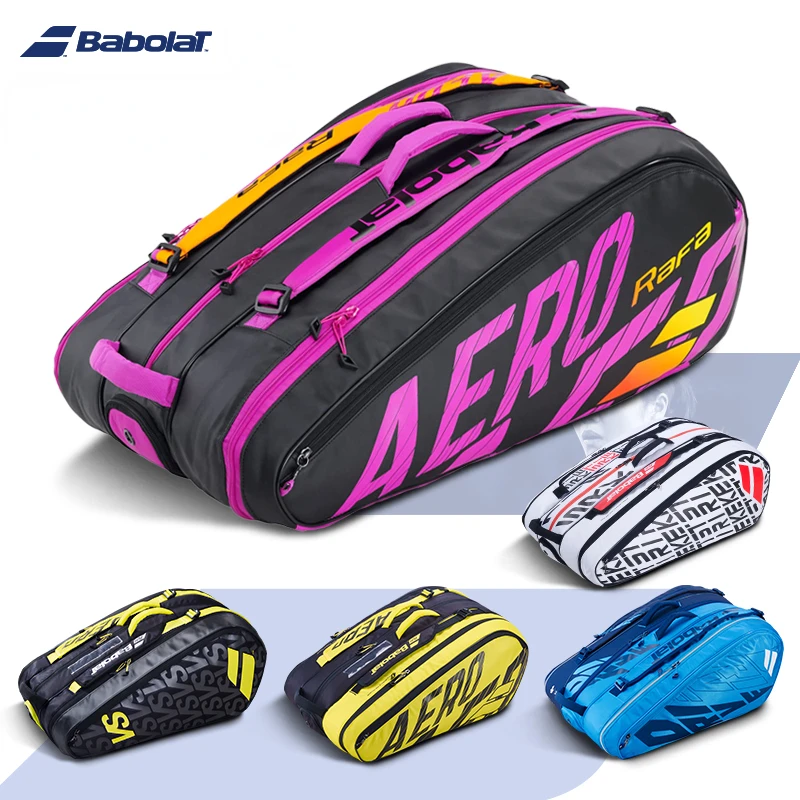 Sport tenis bag accessories men women young tennis fitness backpack Multi for 6 12rackets valise