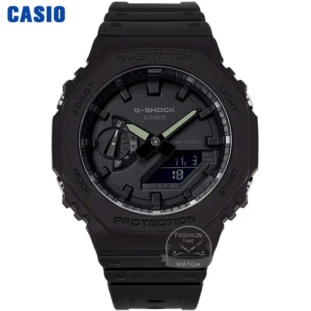 Casio watch for men g shock Farmhouse oak New product Octagonal