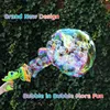Bubble Gun Bubble Machine Dinosaur Bubbles Machine Toys Suitable for Children and Toddlers Bubble Gun Party Gifts Birthday 5