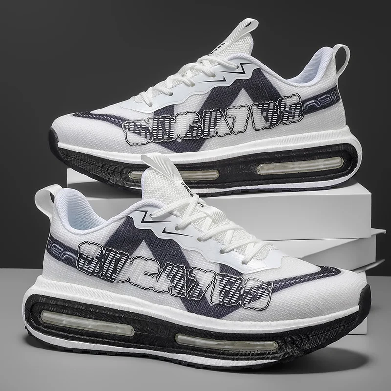 Men's Sneakers - Lightweight Low-Top Design, Cushioned Soles, Suitable for All Occasions, Ideal for Fitness, Jogging, Daily Commuting, and Casual Wear - Minimalist Sports Style (Unisex)