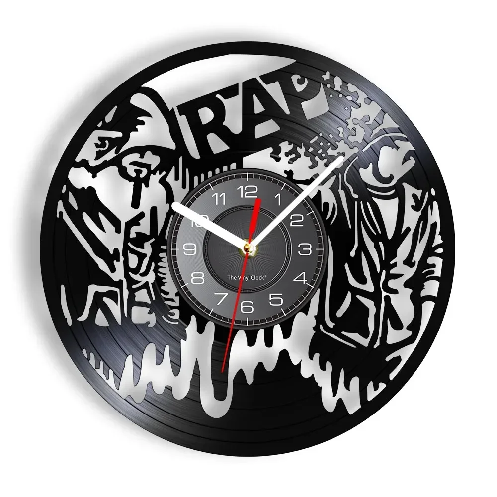 90s-Rap-Wall-Art-Wall-Clock-Hip-Hop-Vintage-Vinyl-Record-Wall-Clock ...
