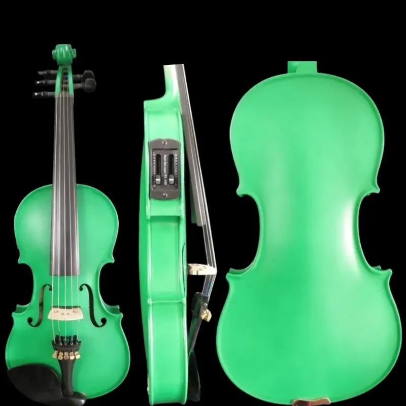 

Green colors beautiful 5 strings 15"-16" electric & acoustic viola