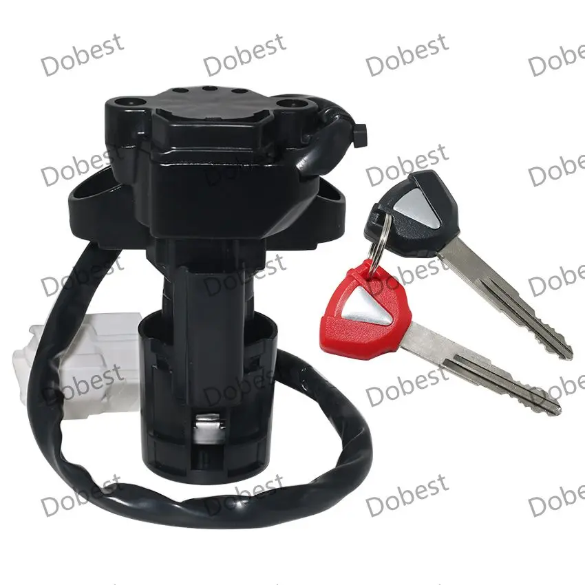 오토바이 점화 키 스위치 잠금 장치, 가와사키 EX400 닌자 400 ABS ER400 Z400 27005-0635 27005-0717 용 모페드 액세서리