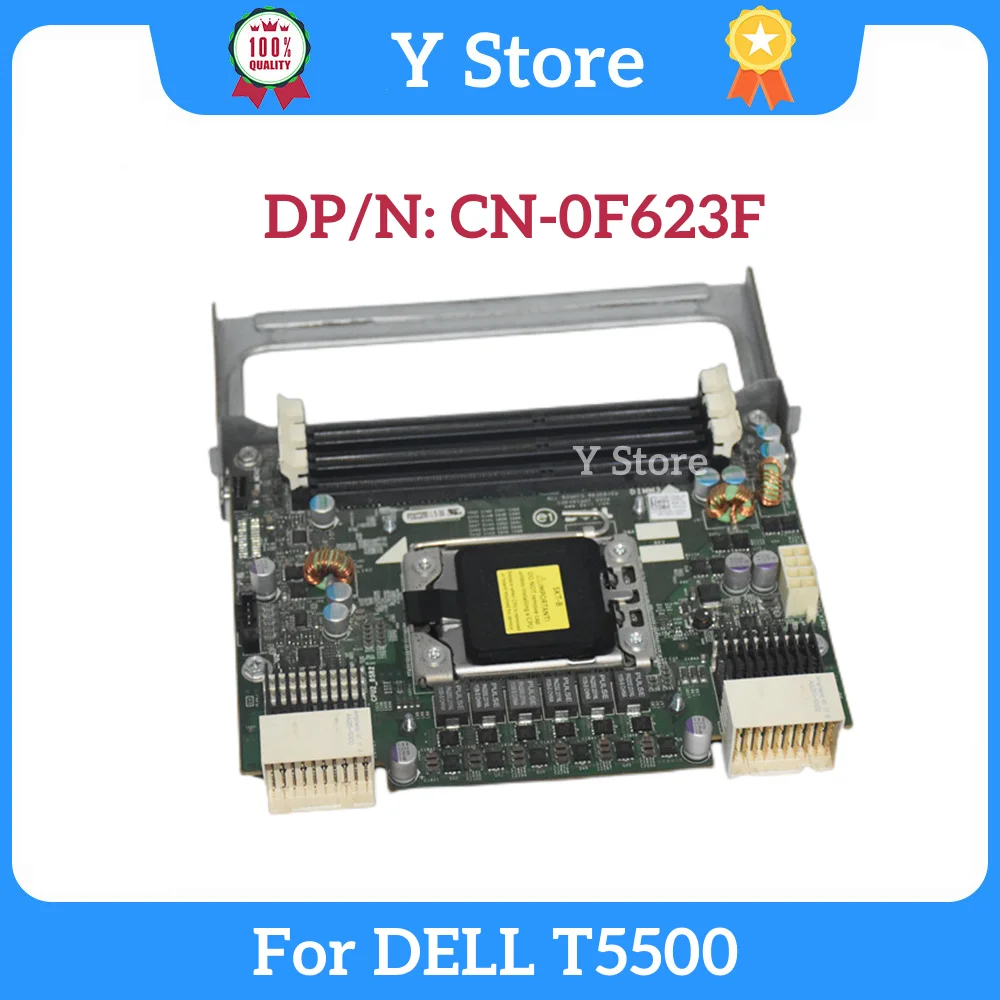 

Y Store For Dell T5500 Workstation Second CPU Expansion Board F623F W715F 0F623F 0W715F Fast Ship