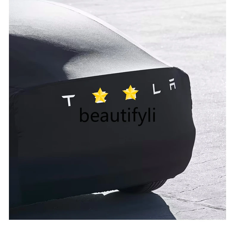 Model s car cover indoor car clothing sun protection wind and rain protection national standard
