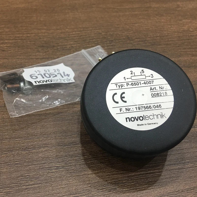 노보테크닉 P-6501-4007 로터리 센서 각도 센서 포텐쇼미터 P6501-4007 새 제품 및 오리지널 재고 있음