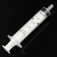 No needle! 5 10 20 50 100Pcs Plastic Nutrient Health Measuring Reusable Hydroponics Nutrient Syringe Tools Sampler 5ML Syringe 2