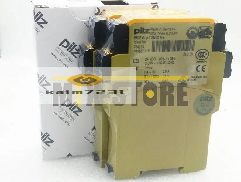 

1 шт. Новое реле Pilz PNOZ e3.1p c 24VDC 2n / o 784139
