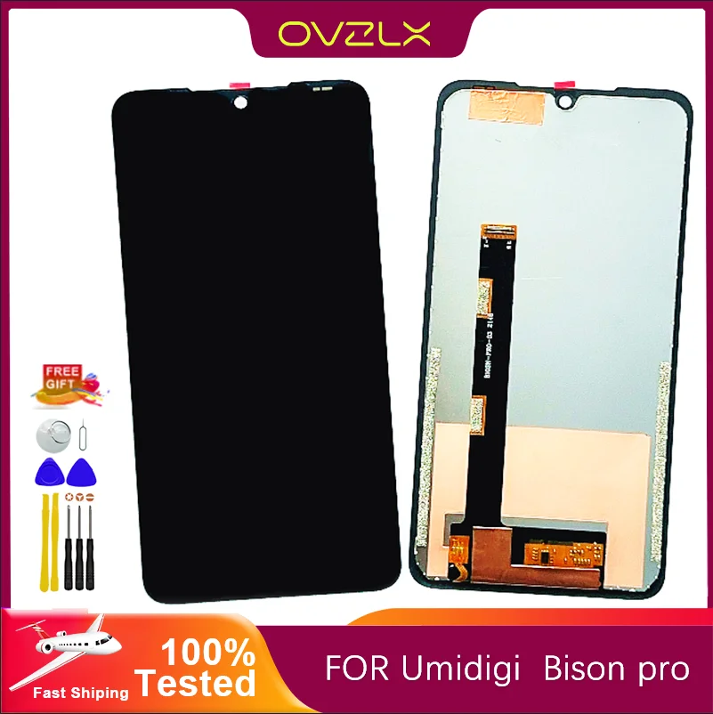 

New 6.3" Android 10 11 For Umidigi Bison 2021 LCD + Touch Screen Display Assembly For UMIDIGI BISON 2021 / Bison Pro Display