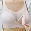 Front Button Maternity Nursing Bra Adjustable Gathered Underwear Comfortable Breastfeeding Bra for Feeding Pregnant Women Clothe 1