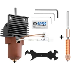 Enhanced Hotend Kit with Quick Swap Ceramic Heating and High Flow Nozzles (Package 3)