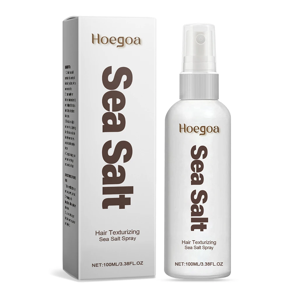 100ML Sea Salt Spray Texturizing Salt Spray Enhances Natural Texture Hair Styling Agent Thickening for Hair Style