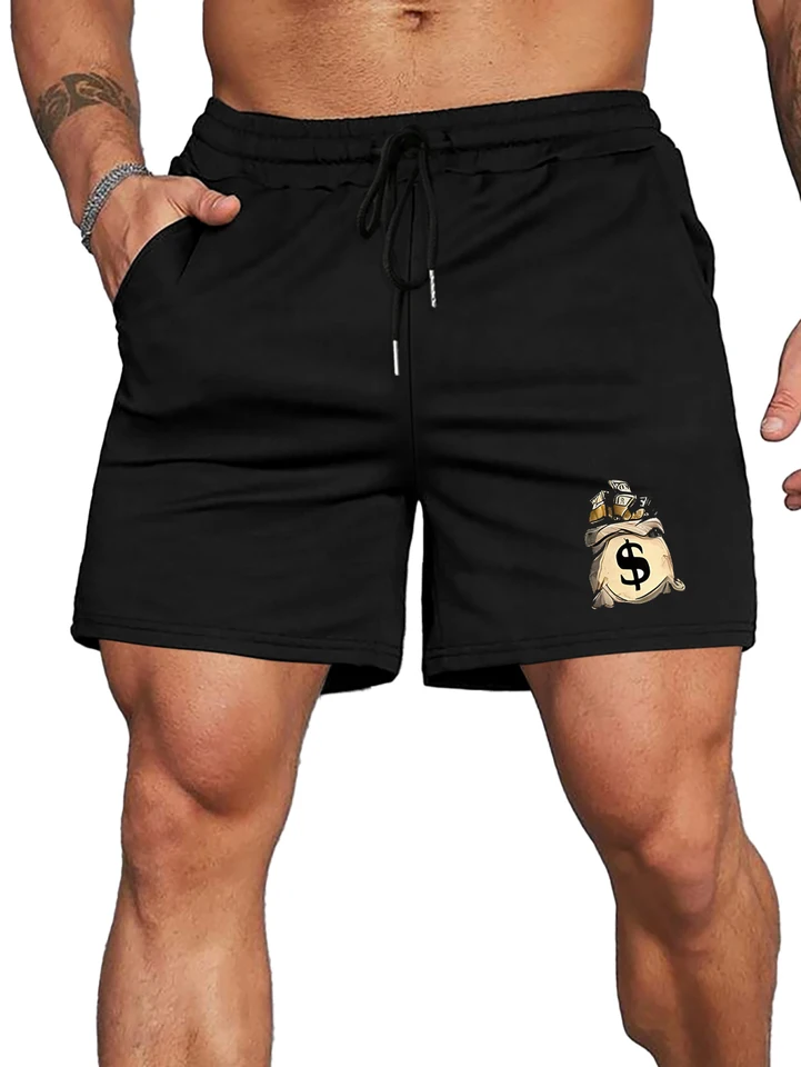 Men's Casual Fitness Gym Pants for Summer Activities