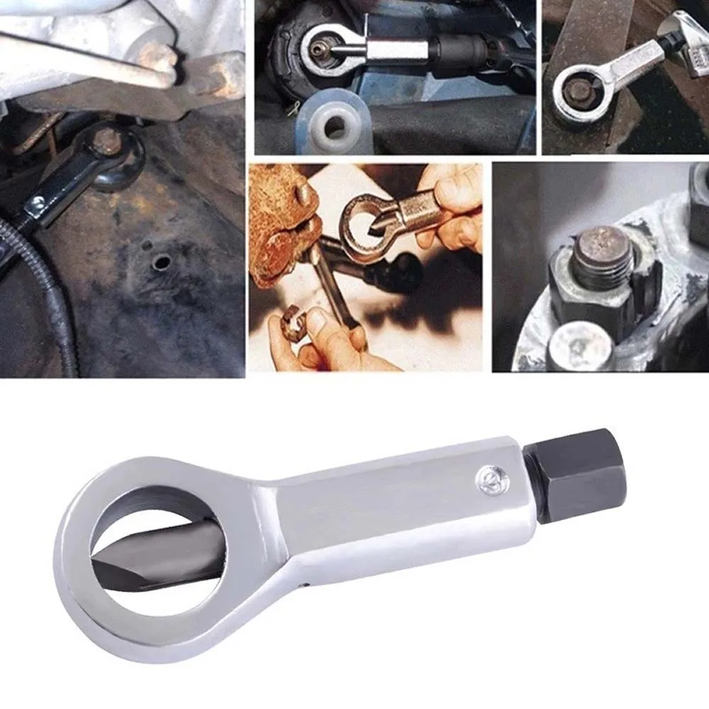 1 Pcs Duty Rust Resistant Damaged Remover Rusty Spanner Remove Cutter Tool Steel Wrench Hex