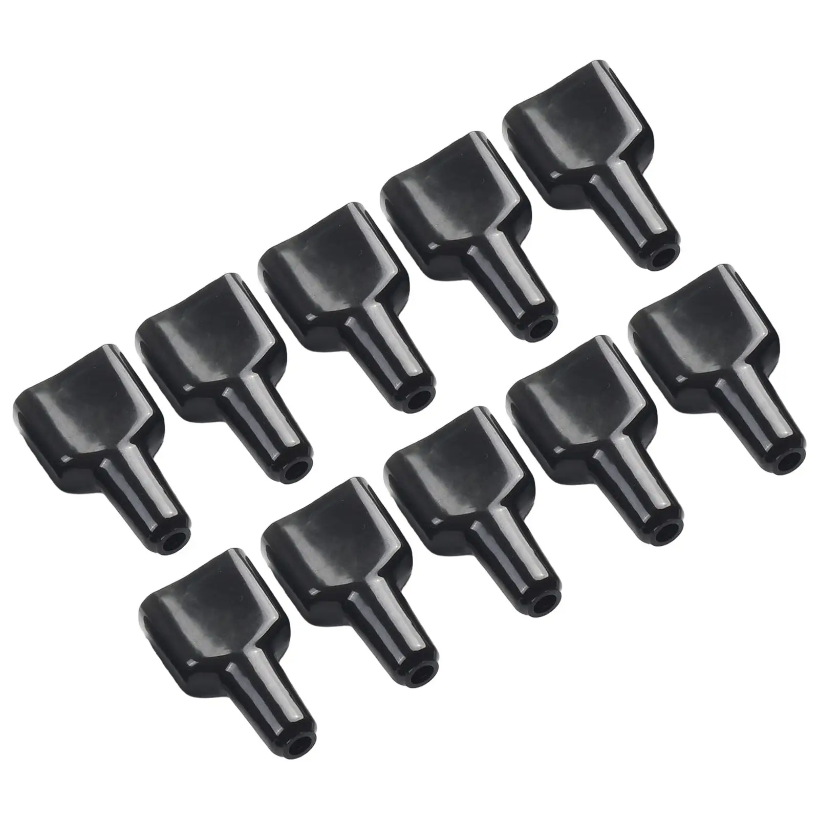 

10PCS Waterproof 50A For Anderson Plug Connector Dustproof Cable Jacket Black Banana Connector Male Speaker Plug