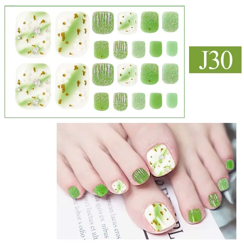 

Красочные блестящие наклейки для ногтевого дизайна, самодельные клейкие обертки, водонепроницаемые наклейки для ногтей, украшения для маникюра, новейший J30