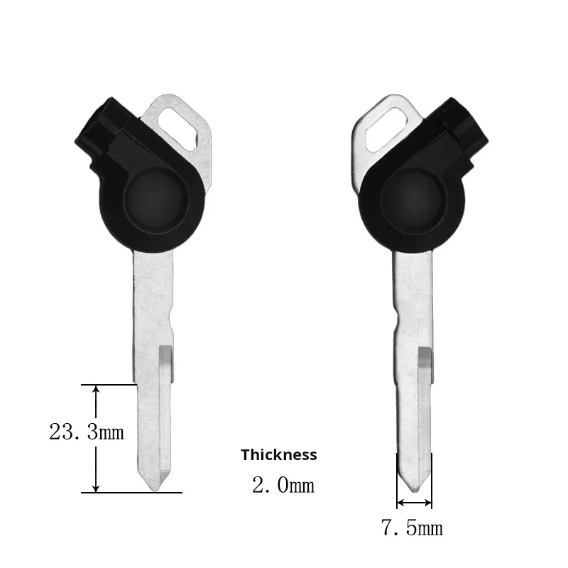 Yamaha motorcycle key For Yamaha 4th generation Jinzhan 125 3rd generation LH125T-C Aurora Eagle motorcycle key embryo