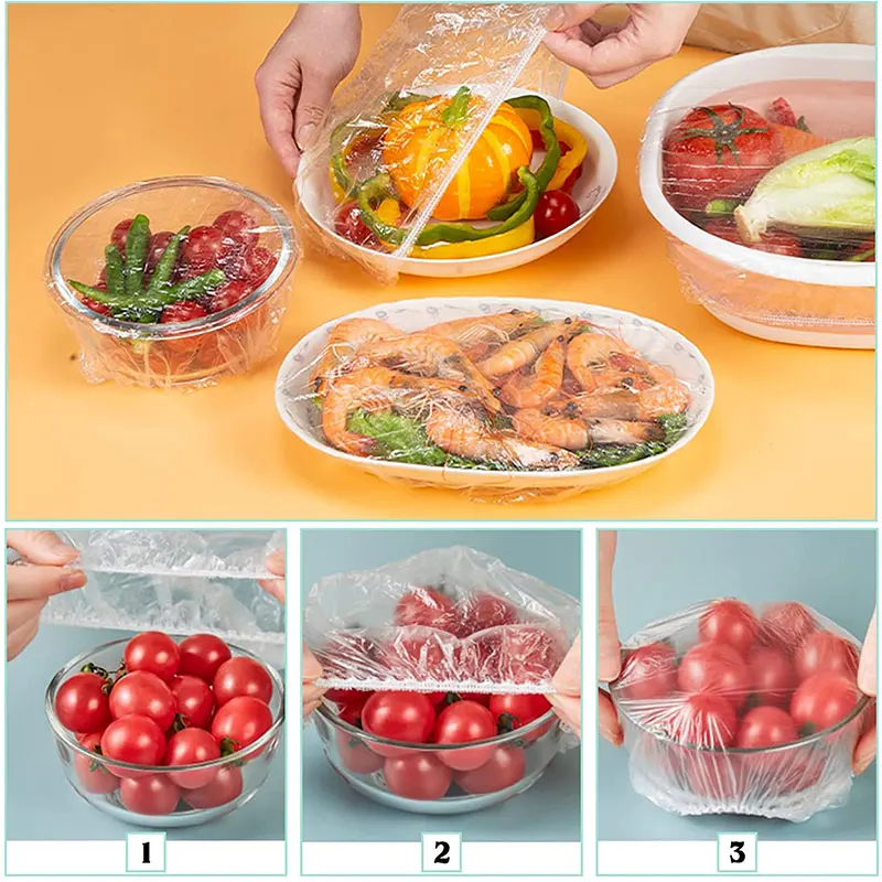 Plastic Elastic Food Covers: Keep Your Food Fresh with Ease! – Donna  Vitrines