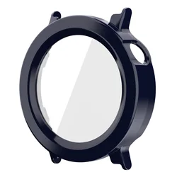 Enhanced Protective Hard Bumper Glass Cover for CMF Watch 3 Pro (Ink Blue)
