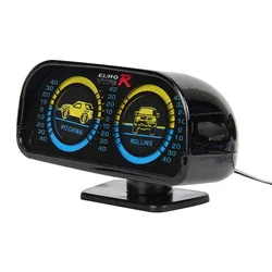 Advanced LED Digital Inclinometer with Backlight - Off - Road Vehicle Accessory (As show)