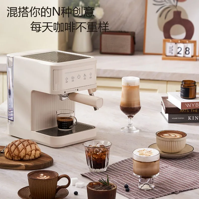 Smart coffee maker machine Automatic Pump Drip type Espresso coffee machine 20Bar portable coffee maker Home Appliance 220V 3