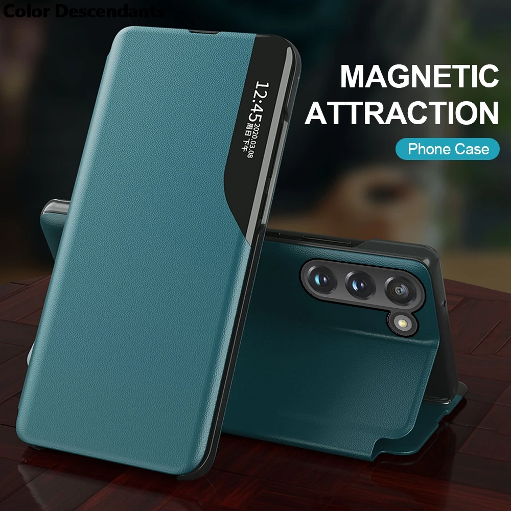 Smart View Flip Cover Huawei P20 Pro Smart-View-Flip-Case-for-Huawei-P20-Pro-Cover-Fundas-Leather-Magnetic