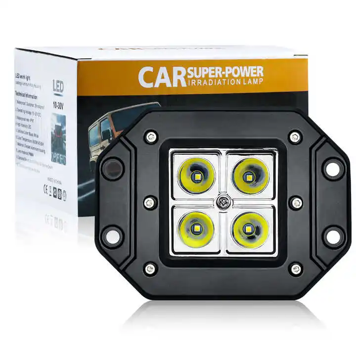 Auto Work Light Mount Work Off Road 12V 24V Spot Flood Combo LED Bar Spotlight