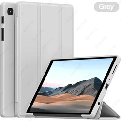 Slim Lightweight Trifold Stand Cover with Soft TPU Back and Auto Sleep/Wake Function (Grey)