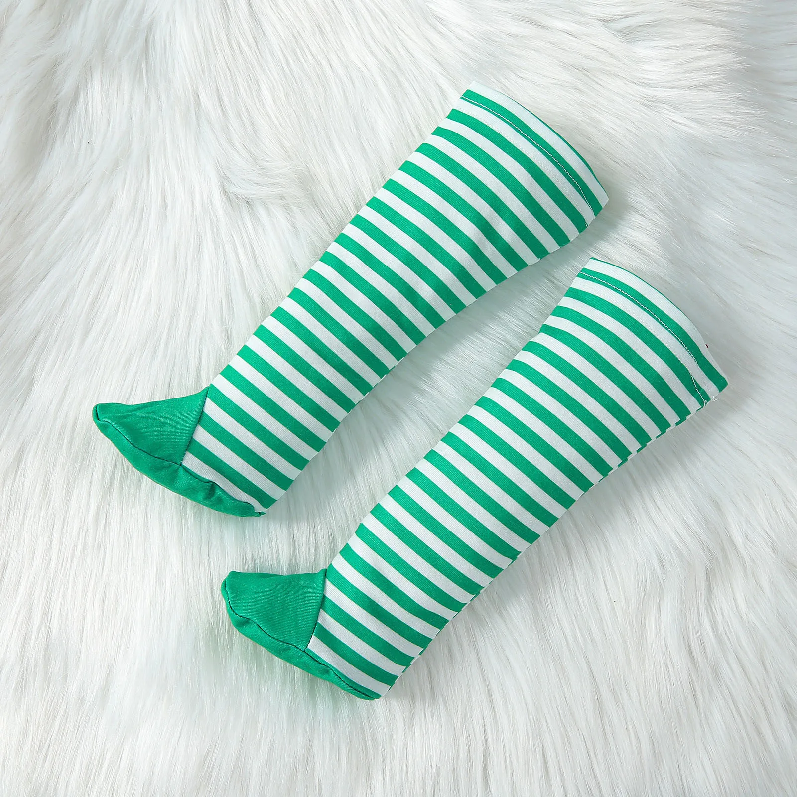 Baby Girls Romper Sleeveless Hooded Strawberry Seed Print Infant Bodysuit with Striped Socks Cute Furit Costumes Outfits