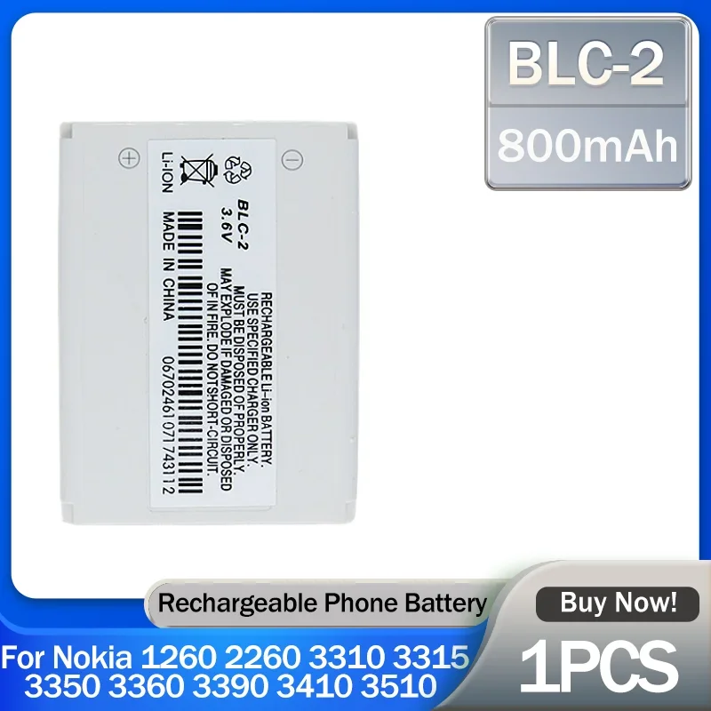 Batteria Originale Nokia BLC-2 - Al Litio - Garanzia 1 Anno - Vendita Ufficiale - Foto 10