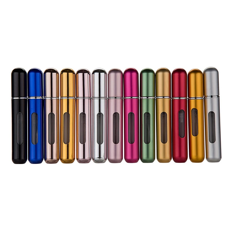 5ml 8ml Bottom Charge Perfume Refillable Bottle Spray Sub-Bottling Dispenser Mini Portable Empty Liquid Container Travel refillable perfume bottle
