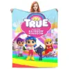 Throw Blanket True And The Rainbow Kingdom Micro Fleece Blanket Four Sizes Cartoon Warm For Bedroom Nice Gift 1