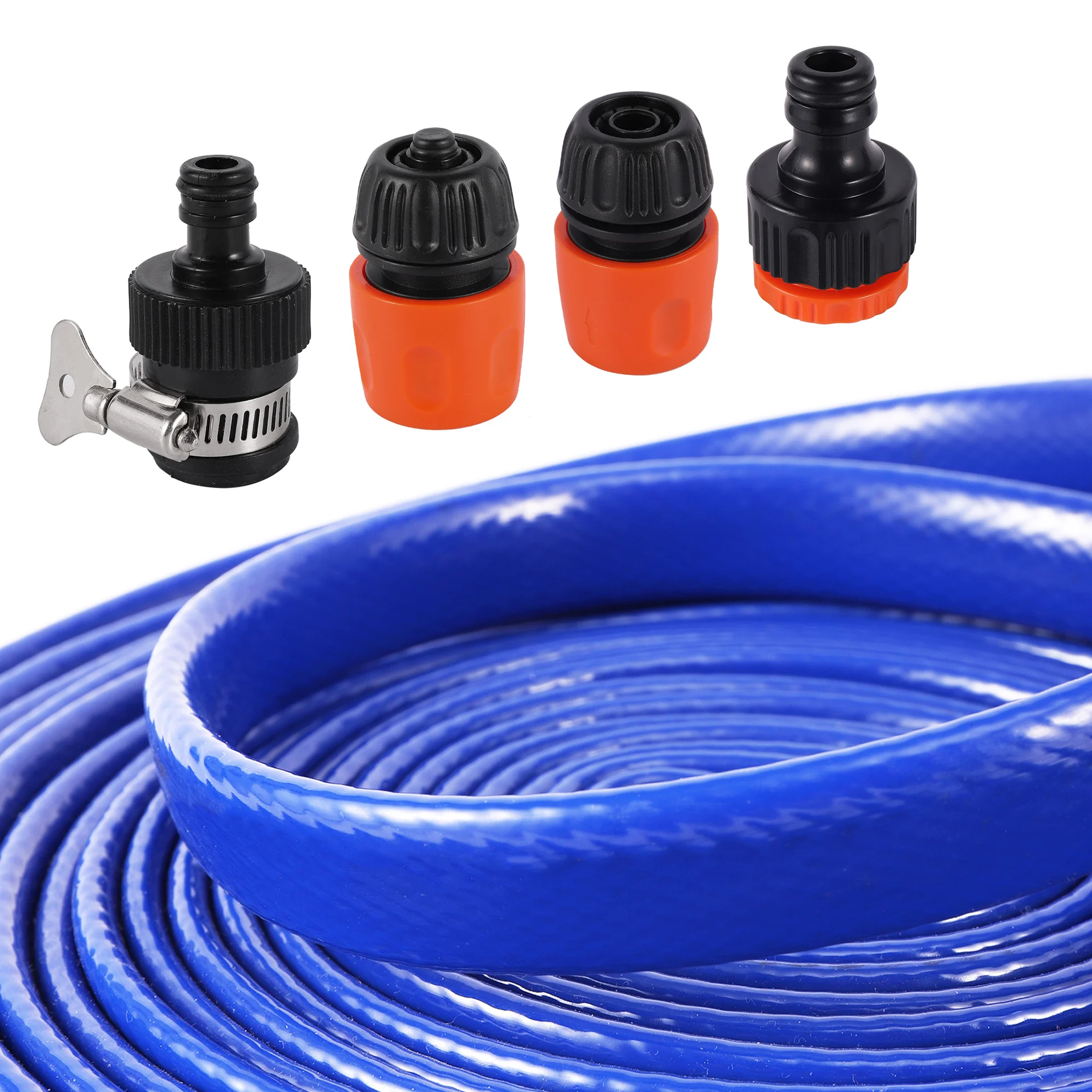 

Garden Hose Quick Connector 1/2" Pipe Coupler Water Connector 12/16mm Antifreeze Tube Repair Extension Joint Irrigation System