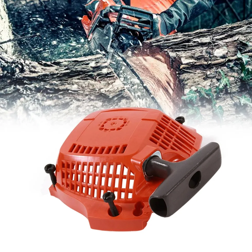 

1set Garden Power Accessories Tools For Husqvarna 504597002 Recoil Starter Housing Assembly with Screw 435&435E Chainsaw