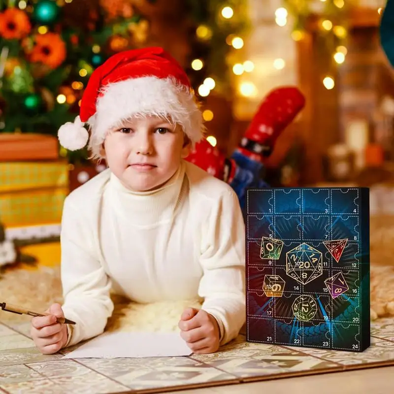 Creative Christmas Advent Calendar Game Figures Set