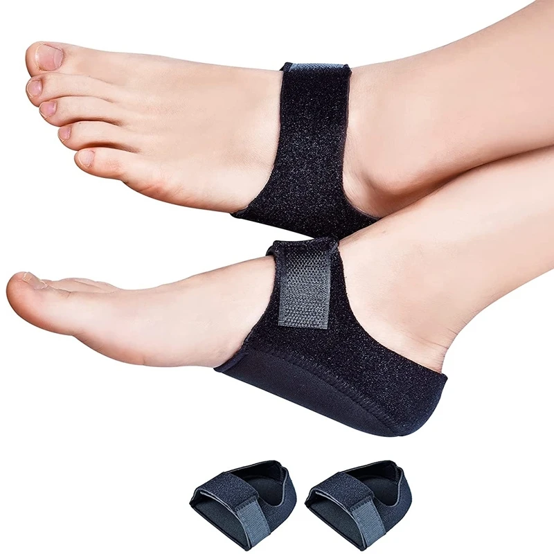

Plantar Fasciitis Protectors Heel Sleeves Heel Cups Heel Pads Support for Heel Pain Heel Pain Spur Cracked for Women Men Cushion