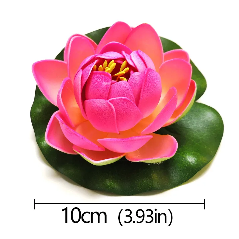 Elegant Floating Artificial Lotus Flowers - Decorative Water Lilies
