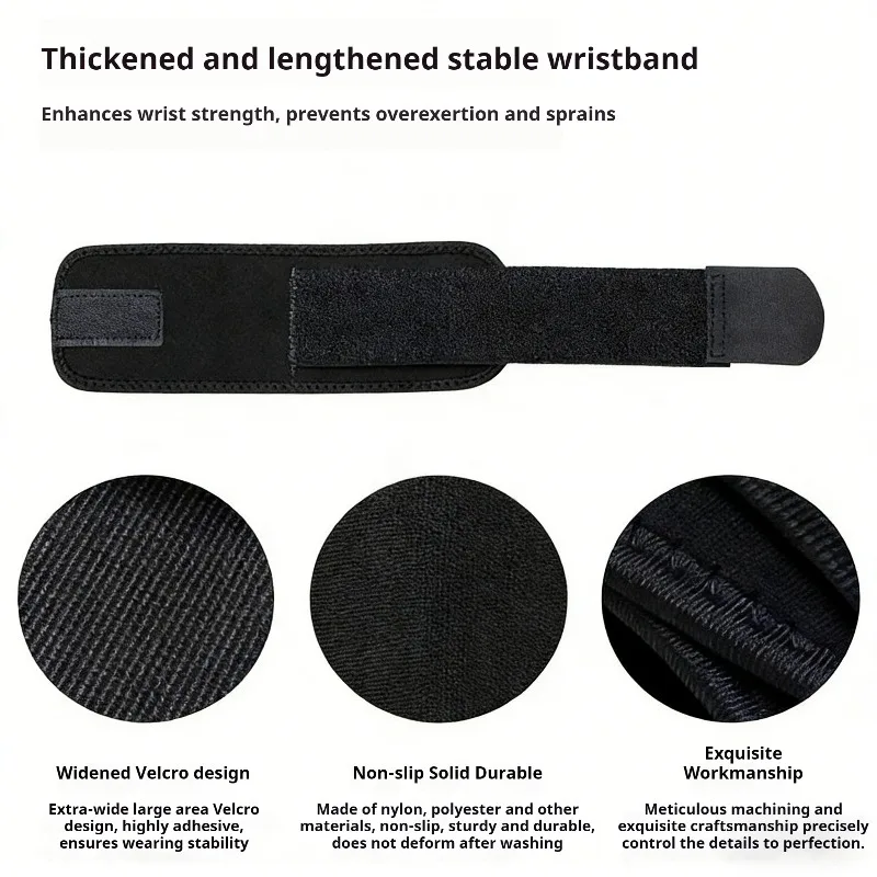 Wrist Support Brace Stabilizer Adjustable Bandage Protector Left Right Hand Wraps for Fitness Office Pain Relief Carpal Tunnel